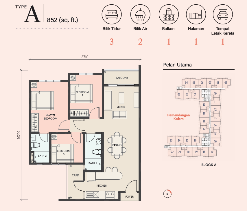 Residensi Kirana Salak Selatan gambar projek 5